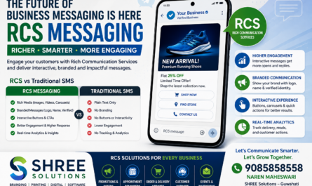 RCS messaging solutions for business communication and customer engagement by SHREE Solutions